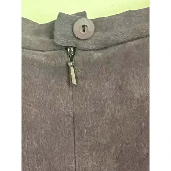 J. CHRISTOPHER vintage 100% SILK PURPLE PENCIL SKIRT SIZE 14 - Picture 4 of 5